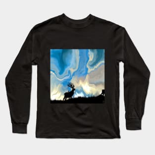 Elk's Morning Saunter Long Sleeve T-Shirt